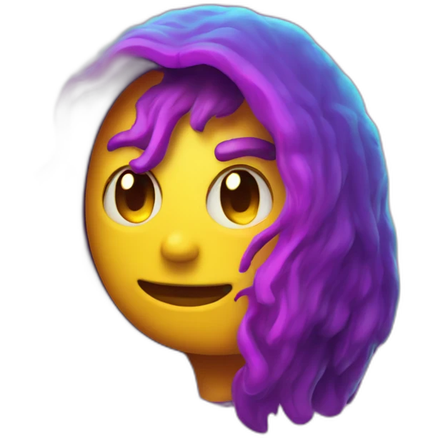 Mystery of Neon emoji