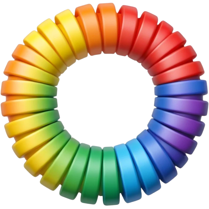 toy spring of plastic emoji