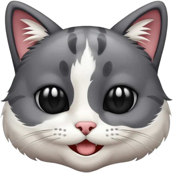 Cat in love and in happy tears emoji