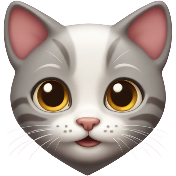 Kitty in heart emoji