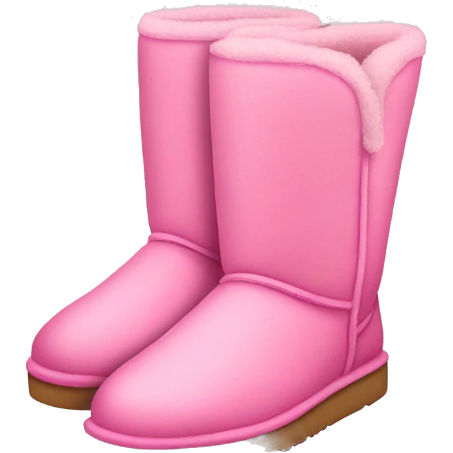 Pink uggs emoji