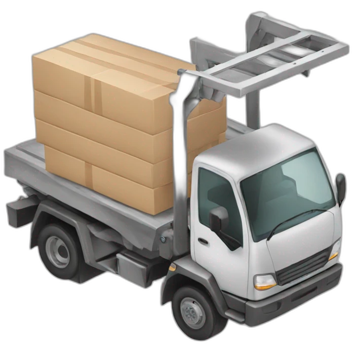 Delivery of building materials emoji