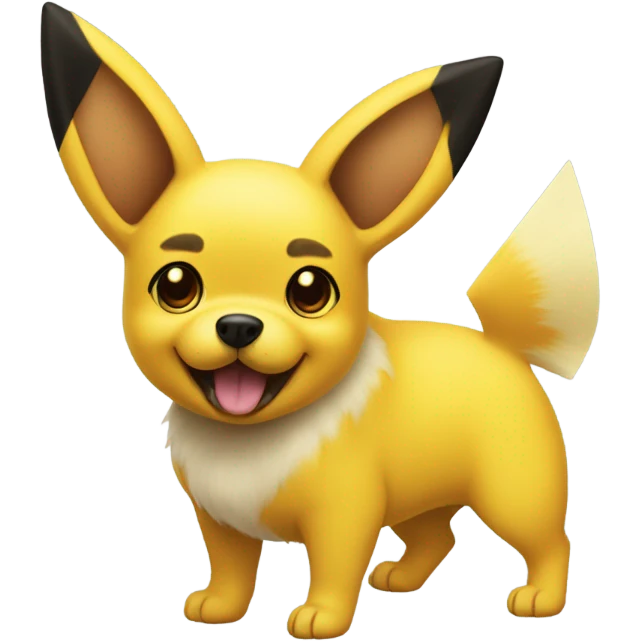 dog pikachu emoji