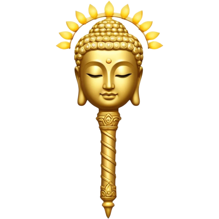 buddha scepter emoji