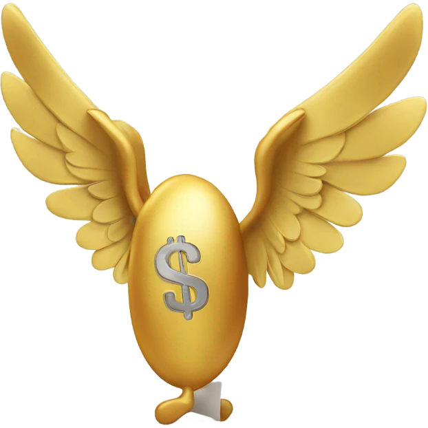 Money with wings emoji