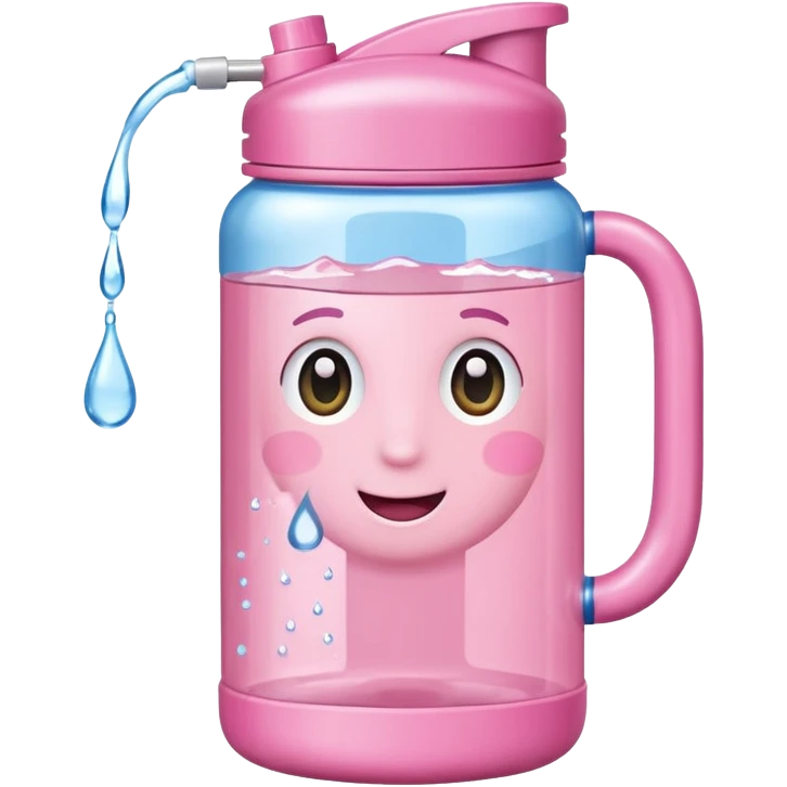 Cute water bott emoji
