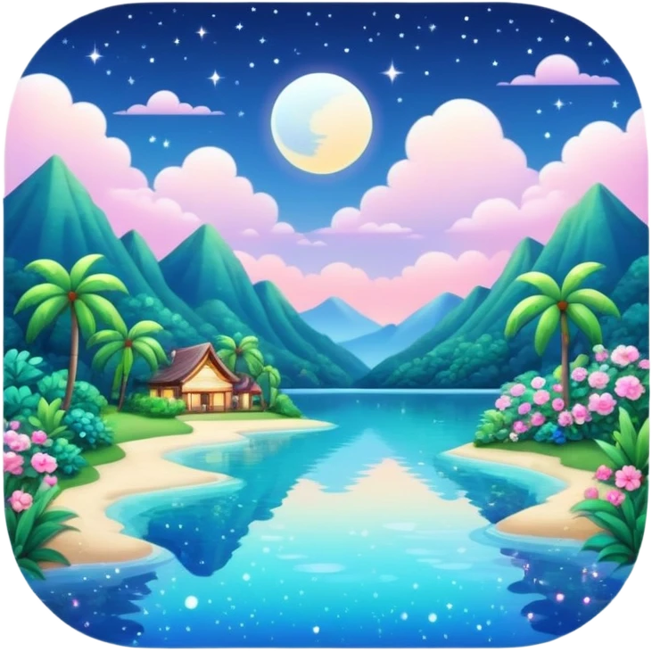 gorgeous beautiful sparkly aesthetic full scenic SCENERY emoji