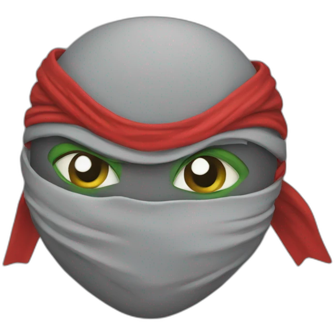 Ninja turtle red emoji
