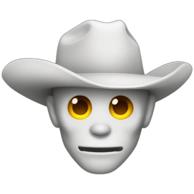 Ghost Cowboy emoji