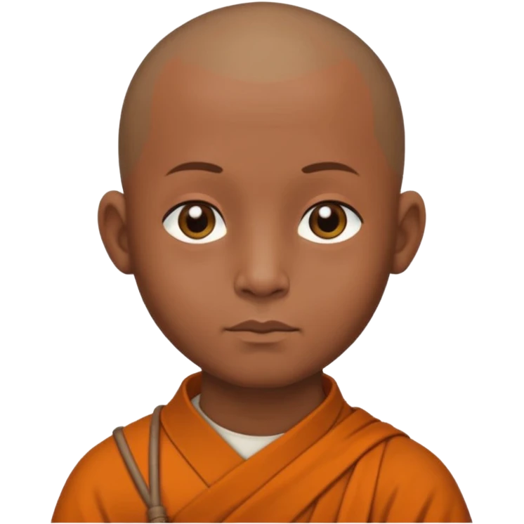 A monk emoji
