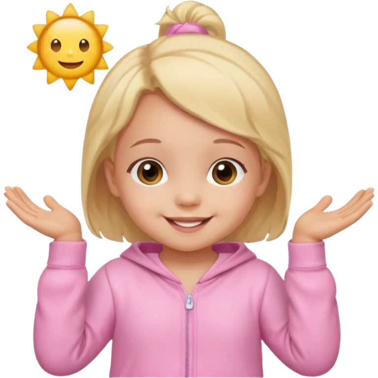 Bébé fille pack emoji