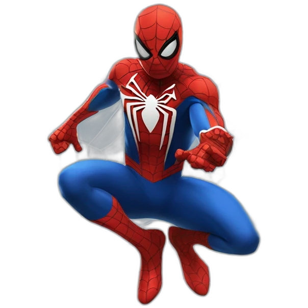 Spider-Man finger web shoot emoji