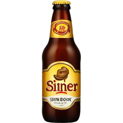 Shiner bock bottle emoji