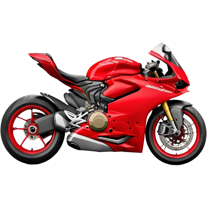 Ducati Panigale (Sportbike) - Ducati Panigale V4 (Model Year: 2022) (Iconic colour: Red) emoji