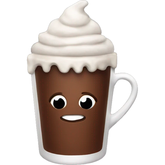 Cup of hot chocolate emoji