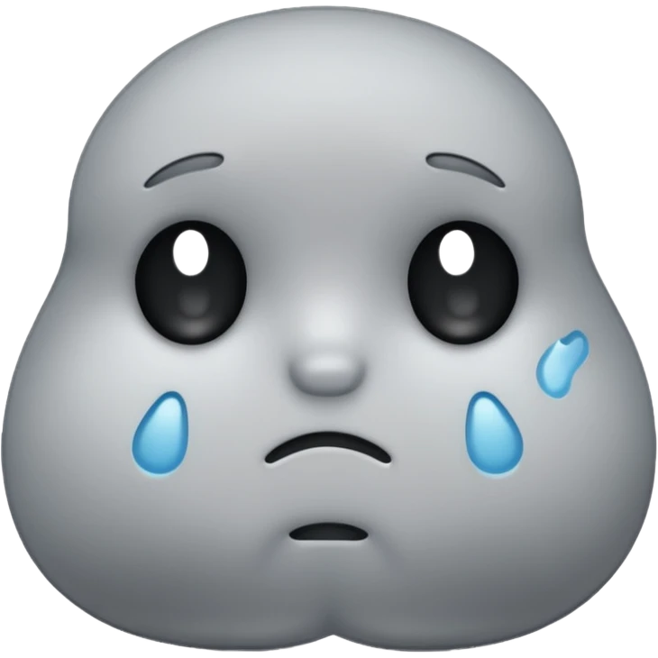 sad plushy emoji