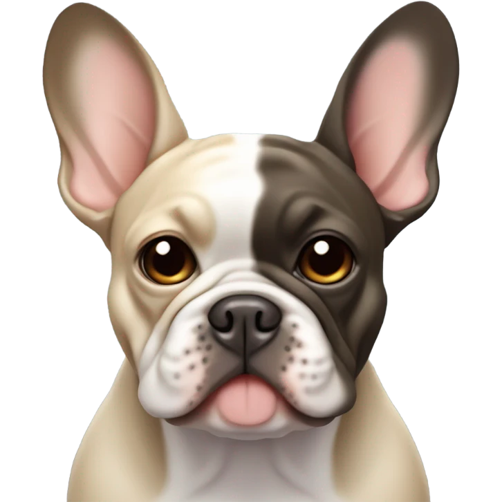 French bulldog  emoji