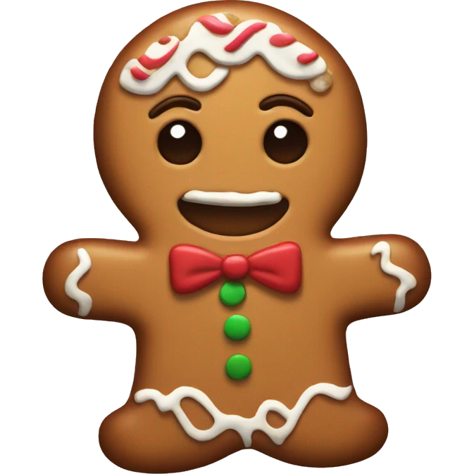 Gingerbread emoji