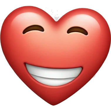 Heart with smile gif emoji