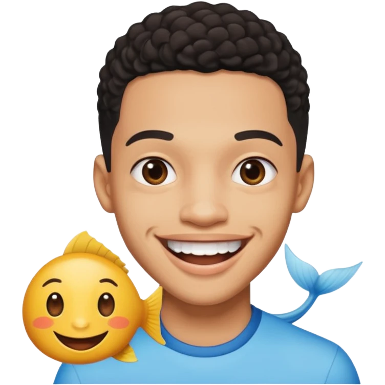 icejjfish with a big smile emoji