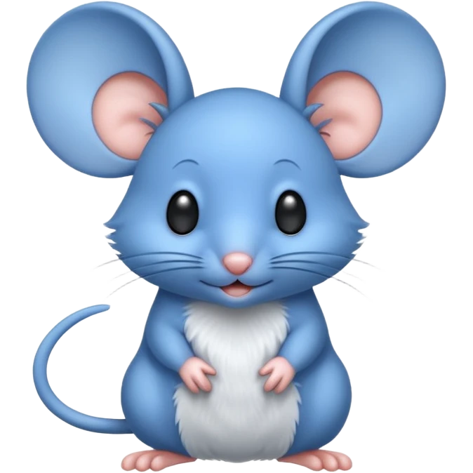 blue mouse emoji