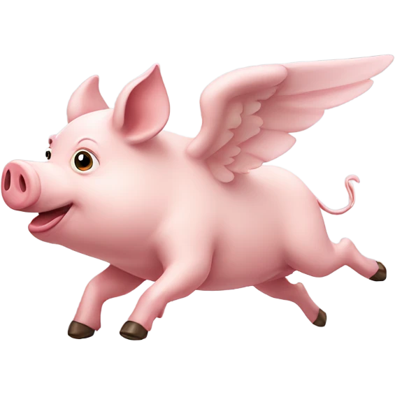 flying pig emoji