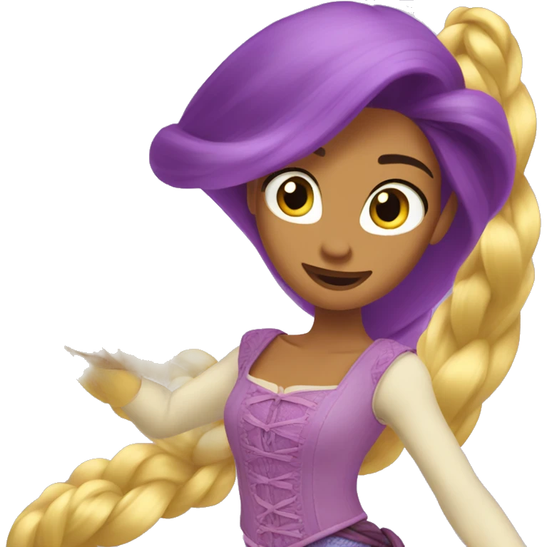 Rapunzel emoji