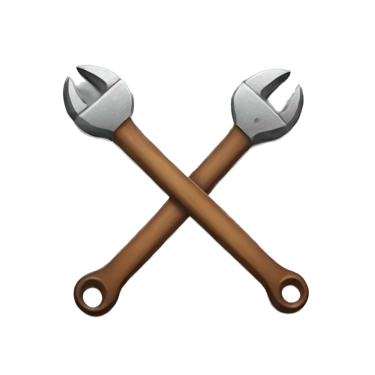 old wrench emoji