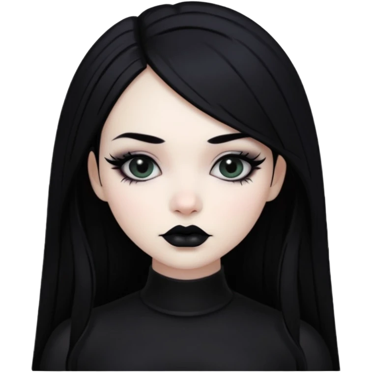gothic girl emoji