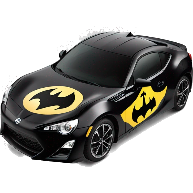 Batgirl and First Order Jet Trooper themed Scion FR-S  emoji