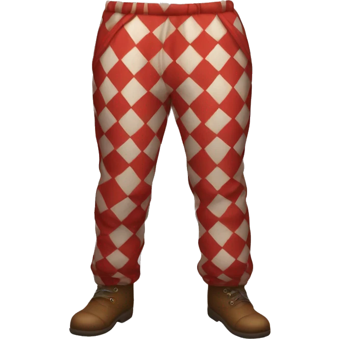 red checkered pants emoji