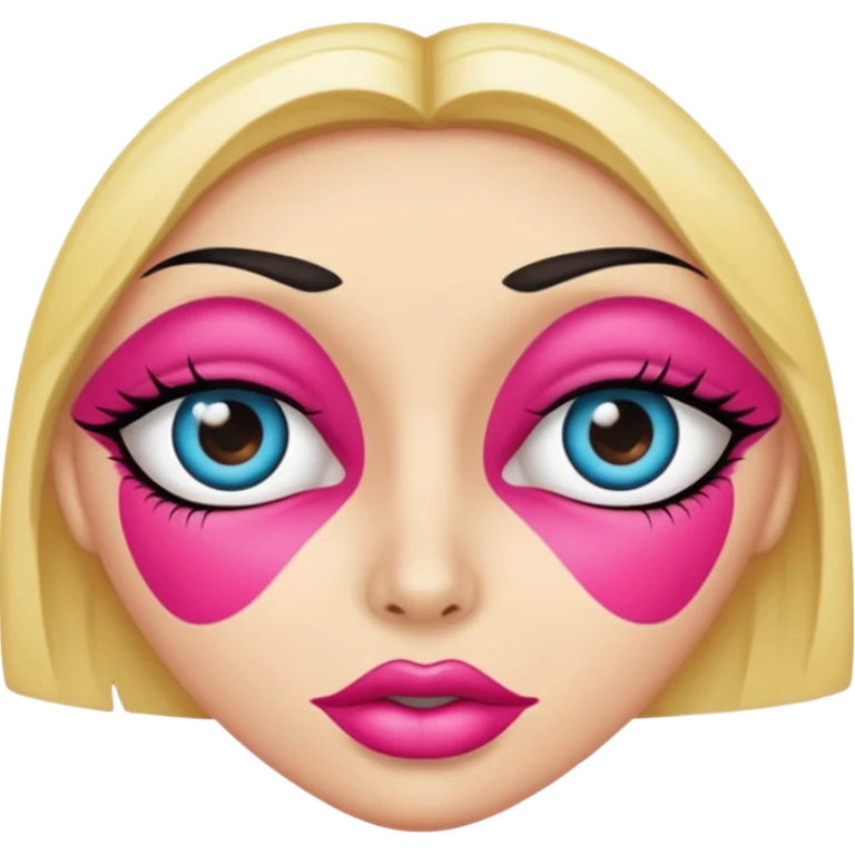 dos caras de sorprendido 

 emoji