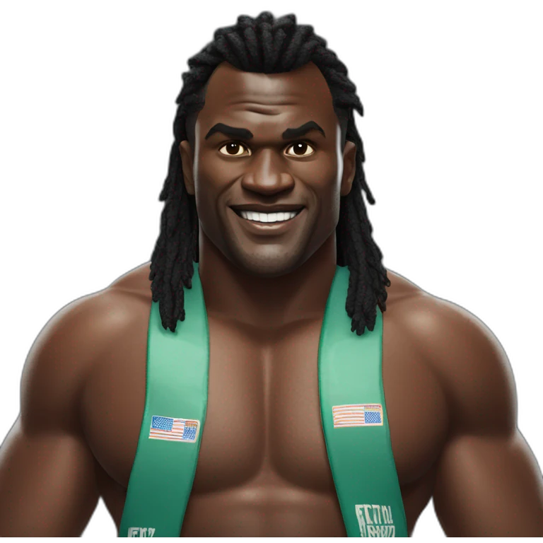 francis ngannou emoji