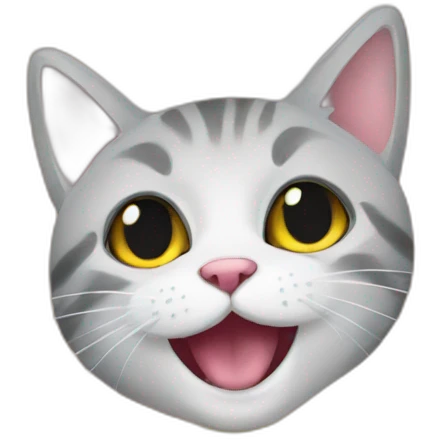 cat from gift box emoji