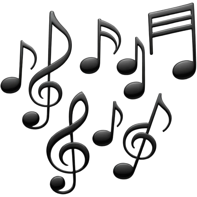 Music notes emoji