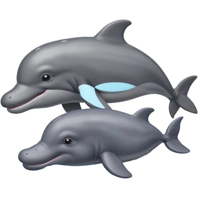 dolphin + hippo emoji