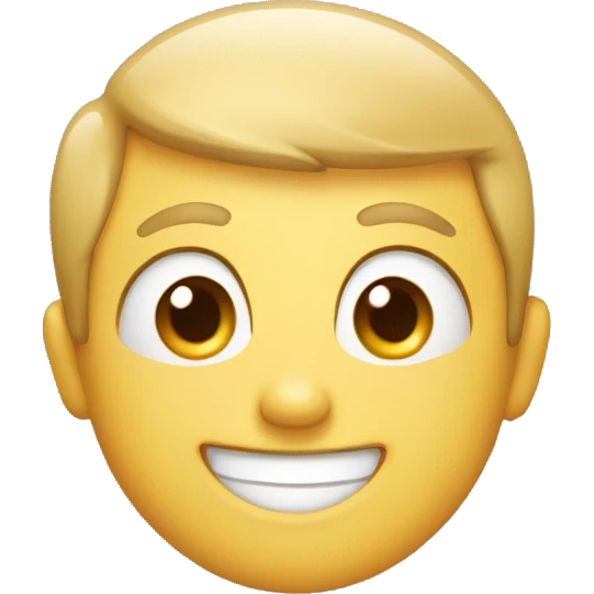 Face with a huge smile emoji
