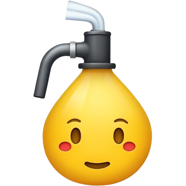 Generate an emoji with gasline in the flat emoji