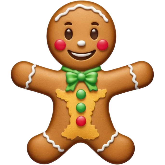 Gingerbread emoji
