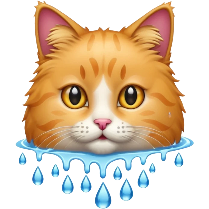 Cat with bathig emoji