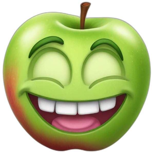 trollface apple artstyle emoji