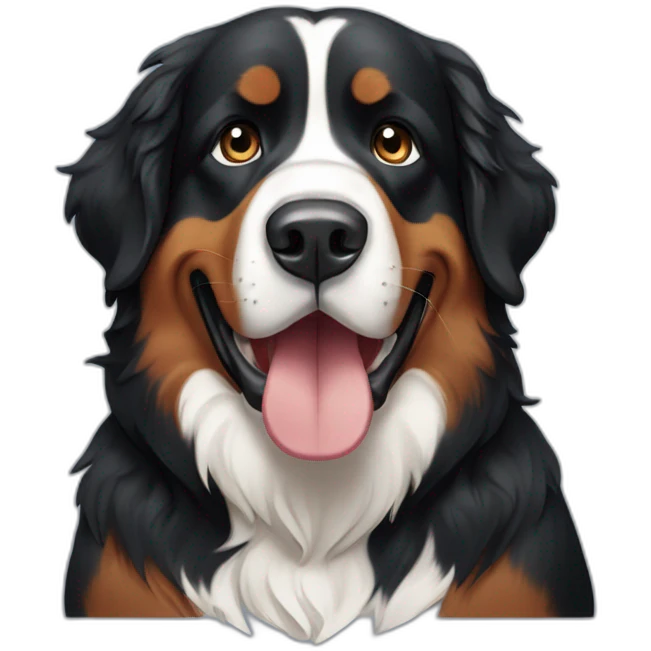 bernese mountain dog emoji
