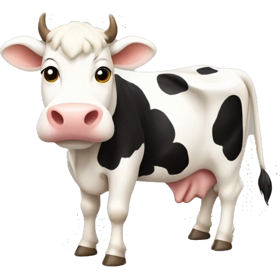 kawai cow emoji