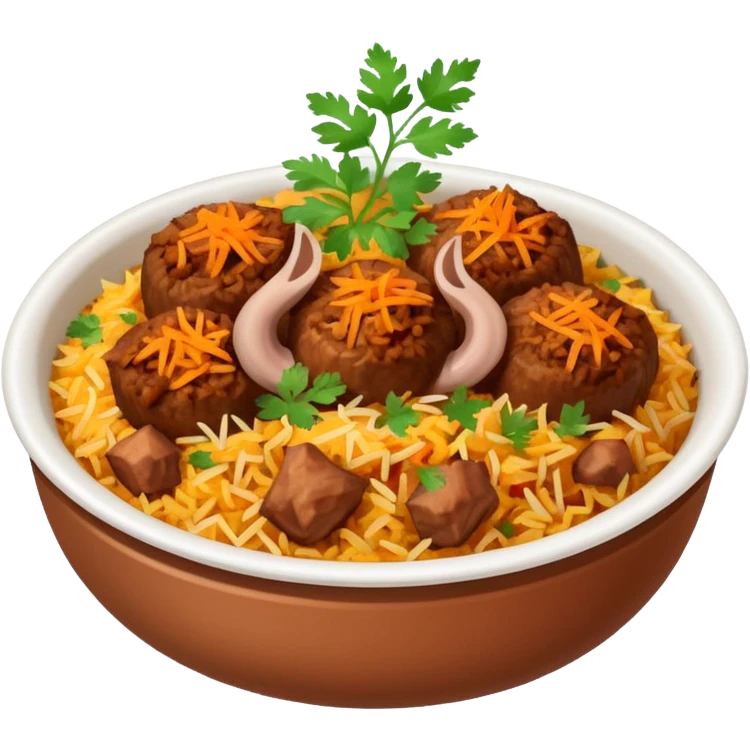 Mutton biryani emojis emoji