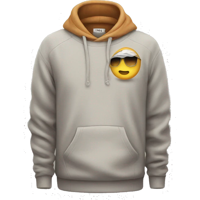 Cozy sweatshirt emoji