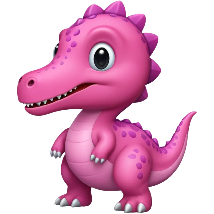 Pink dinosaur  emoji