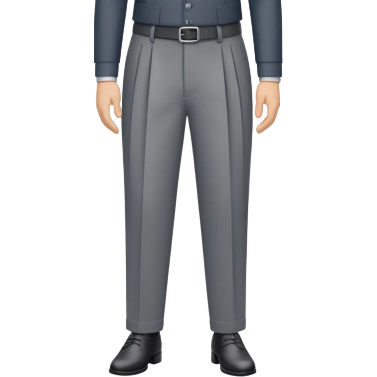 grey trousers emoji