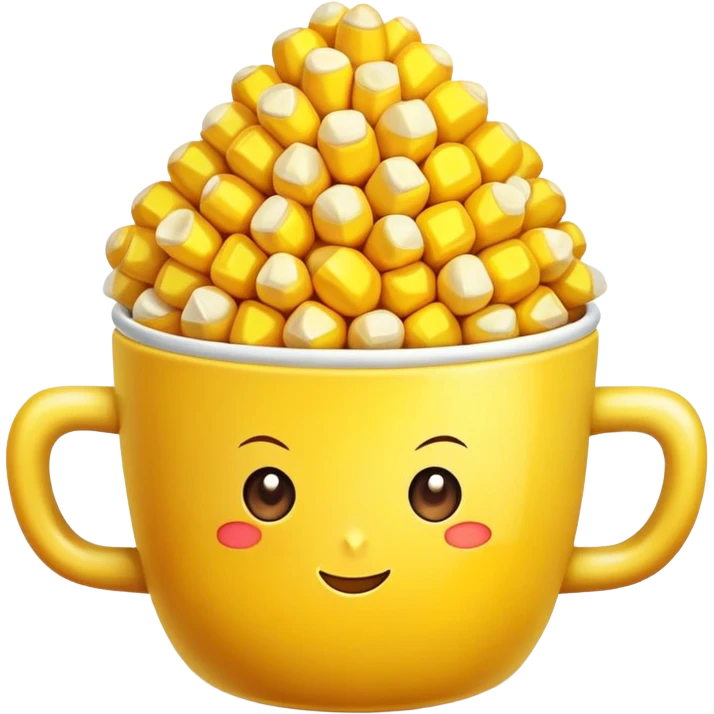 Corn in a cup emoji