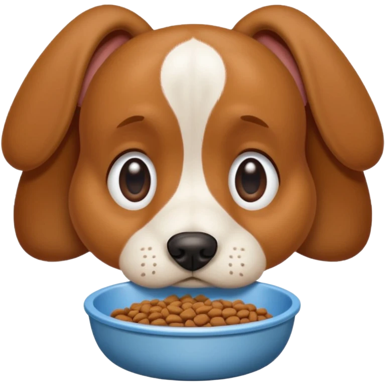 dog food sad dog emoji emoji