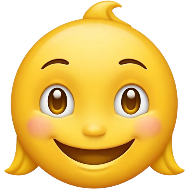 Create an emoji with dimples  emoji